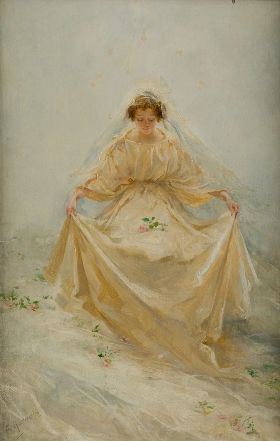 José Garnelo y Alda - La sposa